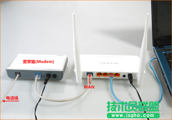 騰達(dá)無(wú)線路由器怎么安裝  三聯(lián)