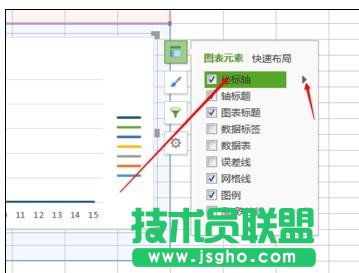 wps表格中圖表怎么設置x坐標值