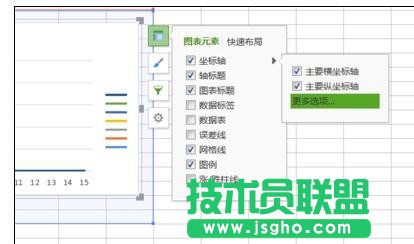 wps表格中圖表怎么設置x坐標值