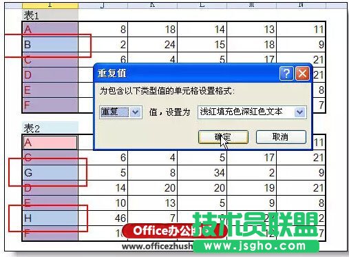 用最快的方法核對(duì)兩個(gè)excel不同之處