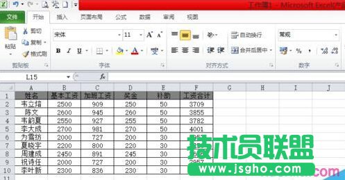 Excel怎么制作工資條？