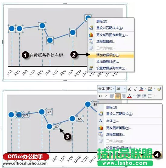 使用Excel繪制簡單折線圖的方法