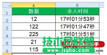動態(tài)記錄Excel數(shù)據(jù)錄入時間的技巧