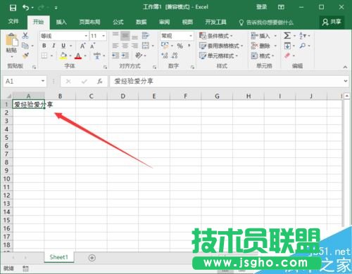 Excel2016一個單元格怎么分成兩行？Excel2016單元格分行教程
