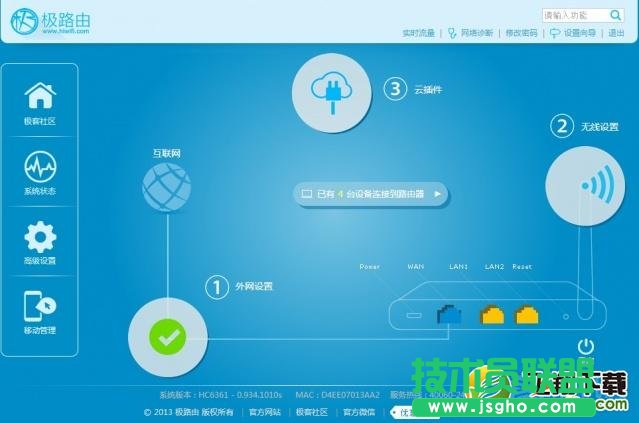 極路由使用評測 三聯(lián)
