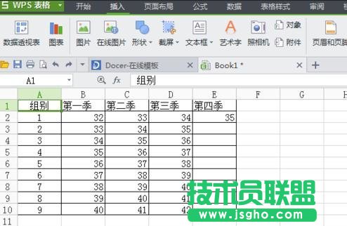 怎么將WPS表格數(shù)據(jù)制作成圖表 三聯(lián)
