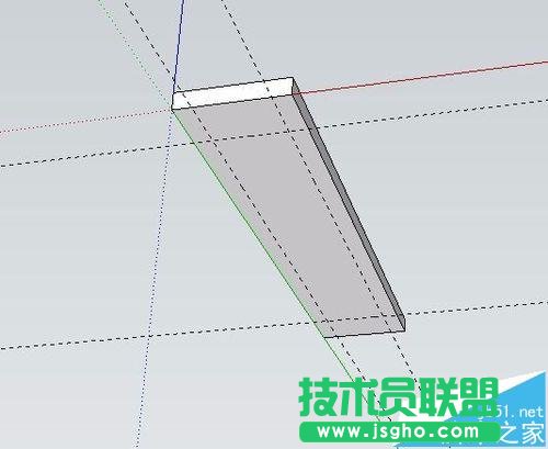SketchUp怎么設(shè)計長腿板凳?