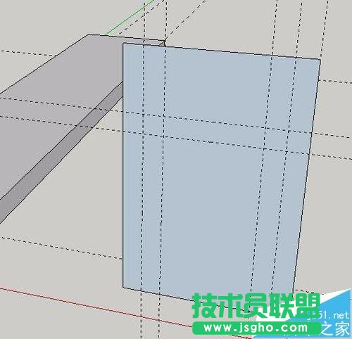 SketchUp怎么設(shè)計長腿板凳?