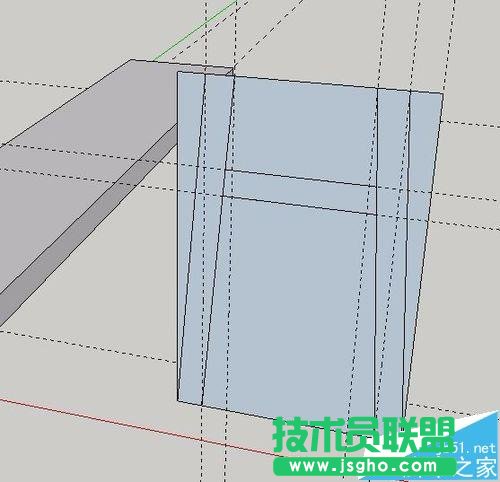 SketchUp怎么設(shè)計長腿板凳?