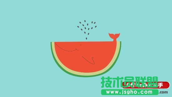 PPT繪制西瓜魚的技巧  三聯(lián)
