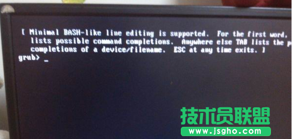 win7電腦開(kāi)機(jī)出現(xiàn)grub提示怎么解決 三聯(lián)