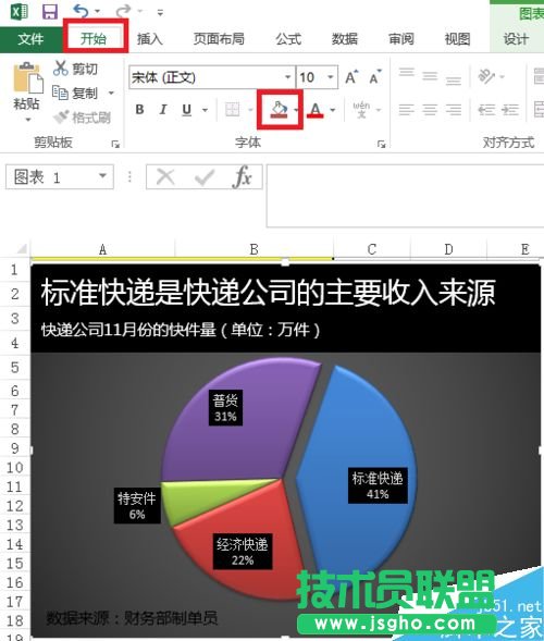 Excel如何給圖表進(jìn)行配色?
