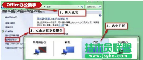 Win7中如何設(shè)置PPT雙屏放映？   三聯(lián)