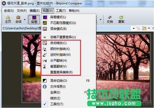 Beyond Compare如何快速進(jìn)行圖片對比 三聯(lián)