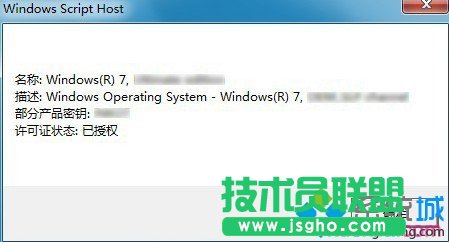 輸入“slmgr.vbs -dli”