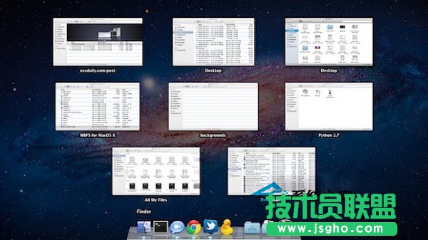 MAC OS X Lion打開非活動程序的所有窗口的方法  三聯(lián)