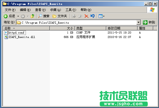 IIS6.0、IIS7.5的偽靜態(tài)組件ISAPI_Rewrite安裝和配置方法