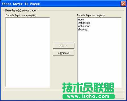 使用Pages（頁面）面板制作網頁