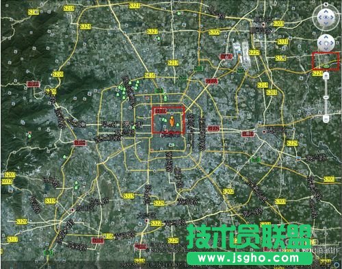 谷歌地球怎么用——拖動(dòng)黃色小人