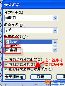 Excel自動(dòng)分頁小計(jì)怎么用？