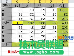 Excel表格怎樣批量輸入求和公式？